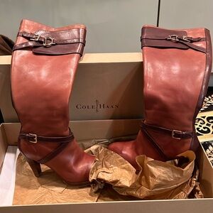 Cole haan high boots sz 7.5